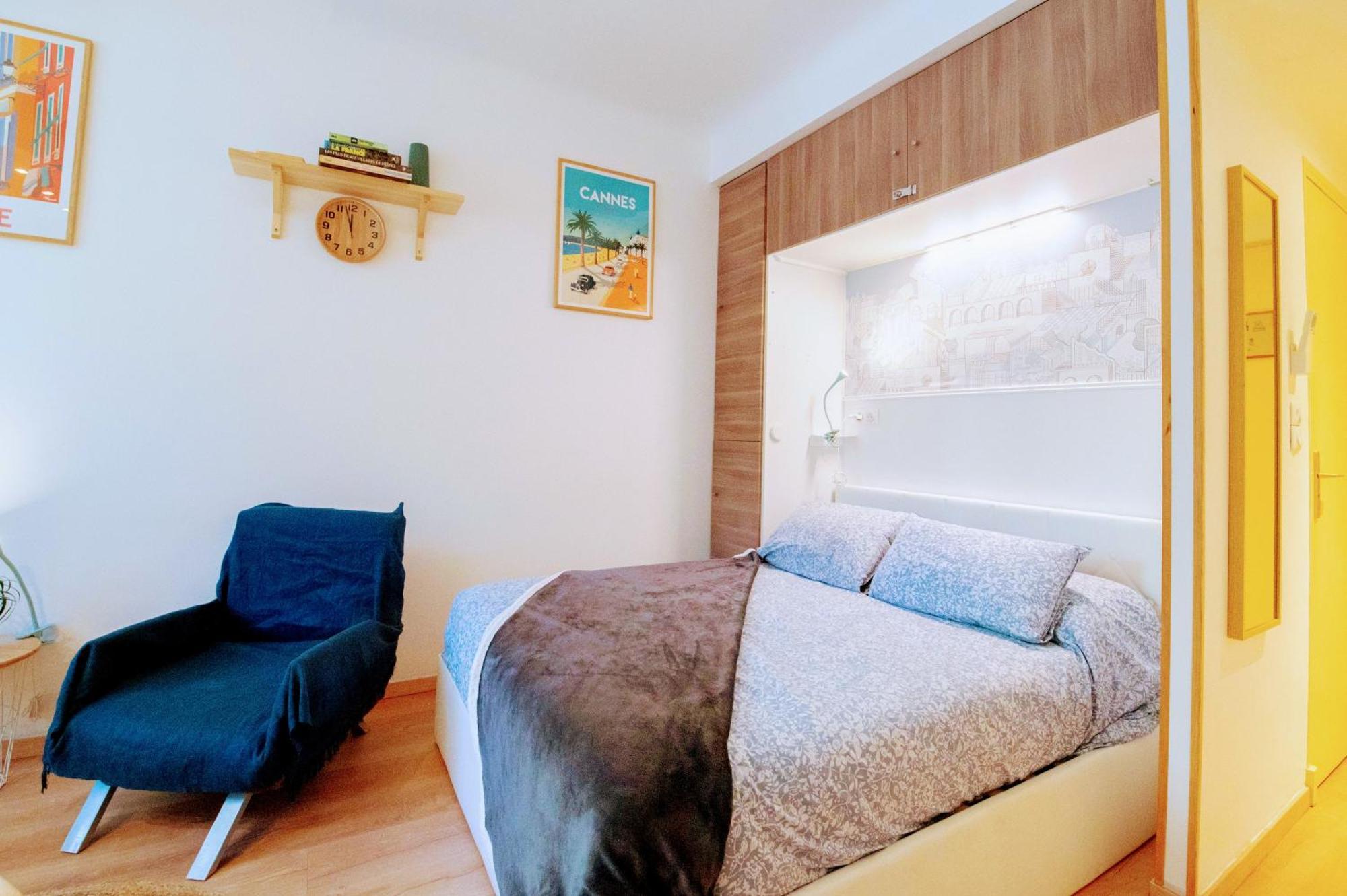 شقة Haliviera - Golden Square, 1Min From Beach نيس المظهر الخارجي الصورة